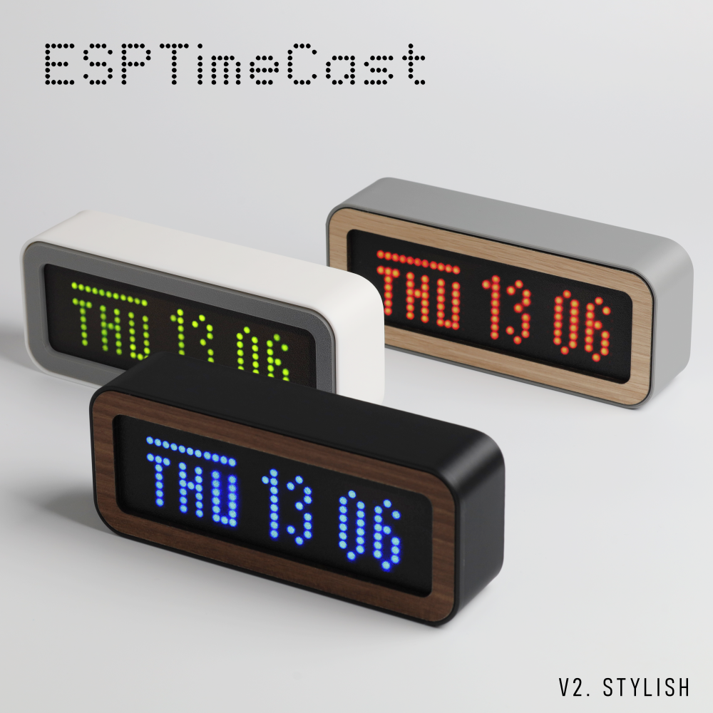 ESPTimeCast Stylish Case